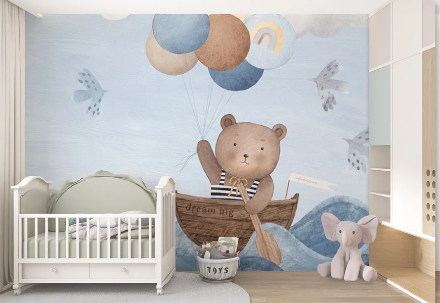 پوستر دیواری طرح خرس | پوستر دیواری طرح خرس