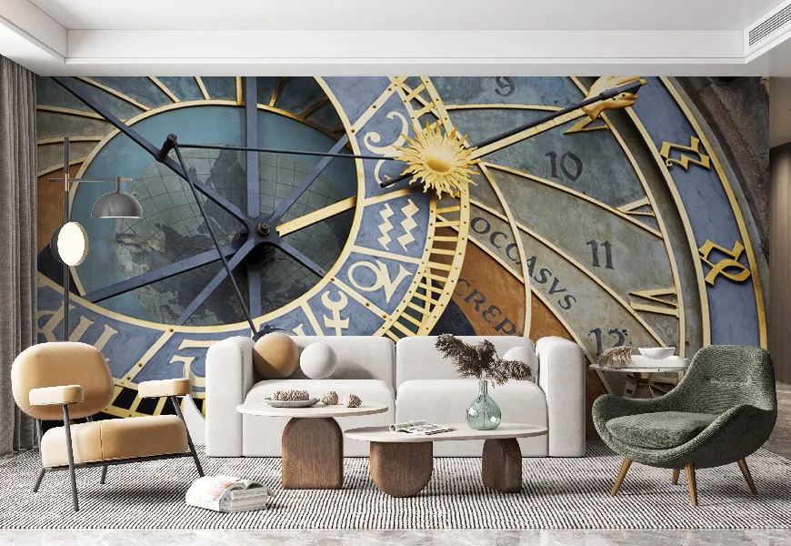 پوستر دیواری طرح ساعت | پوستر دیواری طرح ساعت