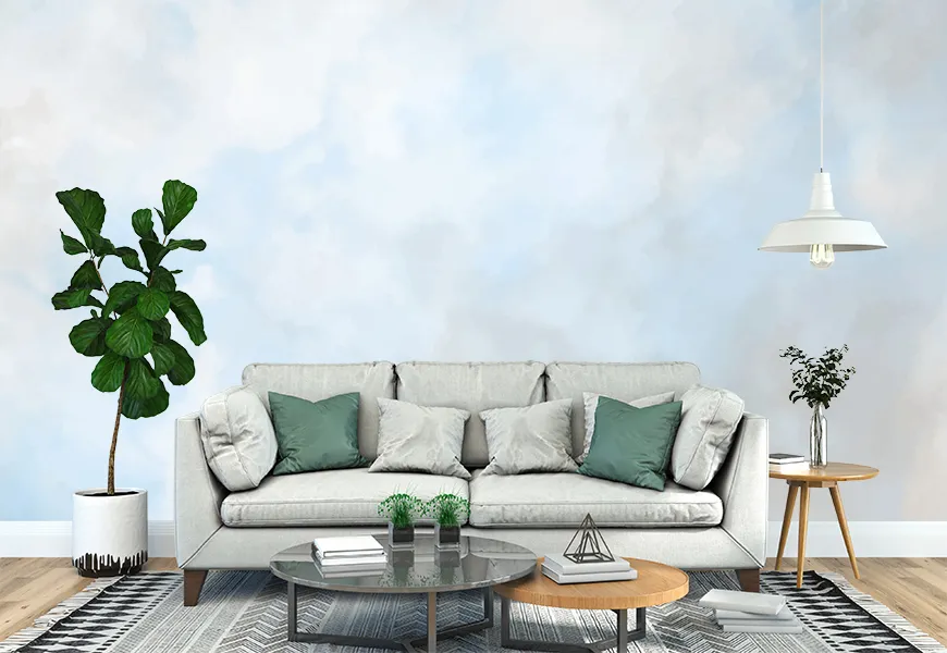 پوستر دیواری سه بعدی ابر | پوستر دیواری سه بعدی ابر