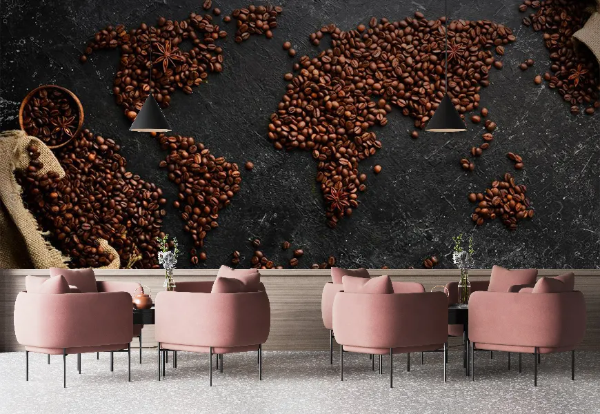 پوسترهای دیواری با طرح قهوه | پوسترهای دیواری با طرح قهوه