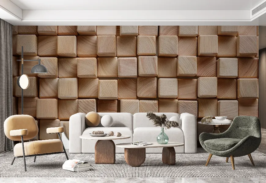 کاغذ دیواری مکعبی | کاغذ دیواری مکعبی