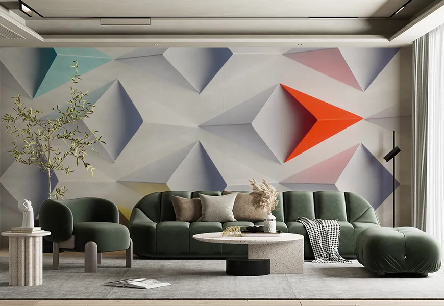 کاغذ دیواری لوزی | کاغذ دیواری لوزی