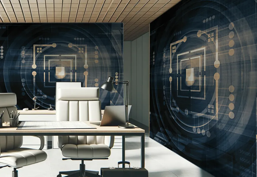 پوستر دیواری دفتر مهندسی | پوستر دیواری دفتر مهندسی