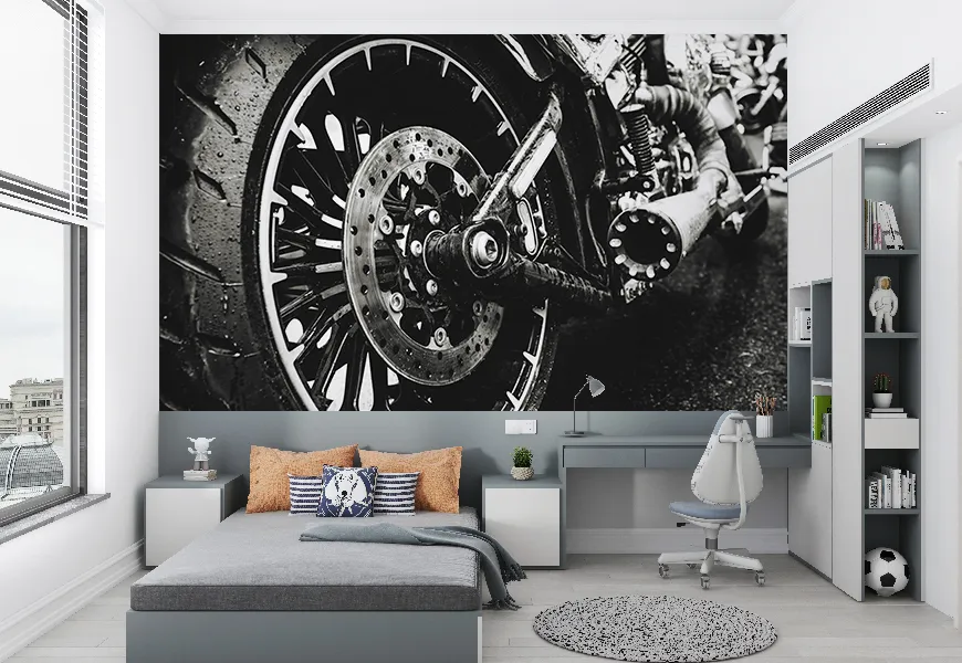 پوستر دیواری طرح موتور | پوستر دیواری طرح موتور