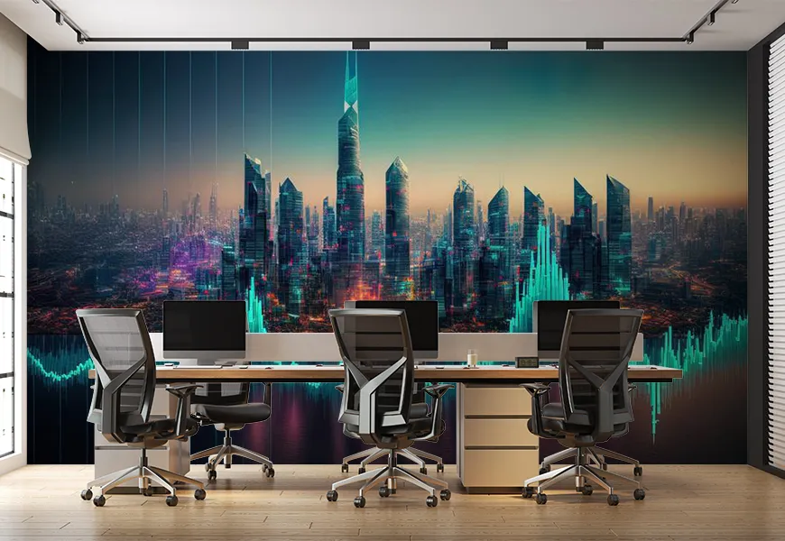 پوستر سه بعدی مشاور املاک | پوستر دیواری 3 بعدی مشاور املاک