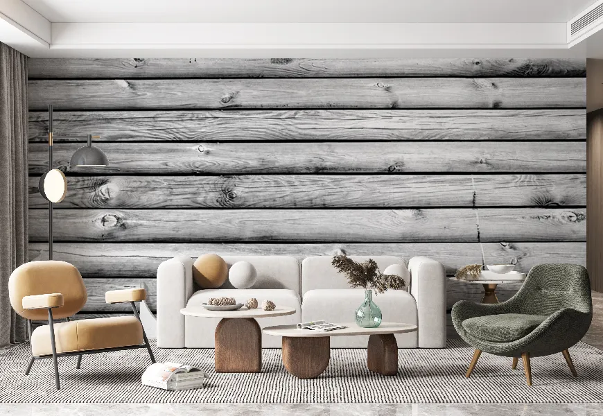 کاغذ دیواری طرح چوب راه راه | کاغذ دیواری طرح چوب راه راه