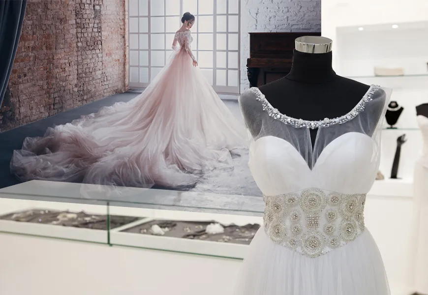 پوستر دیواری مزون عروس | پوستر دیواری مزون عروس