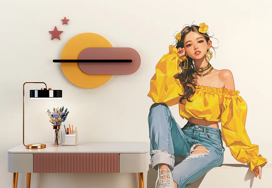 پوستر دخترانه خفن