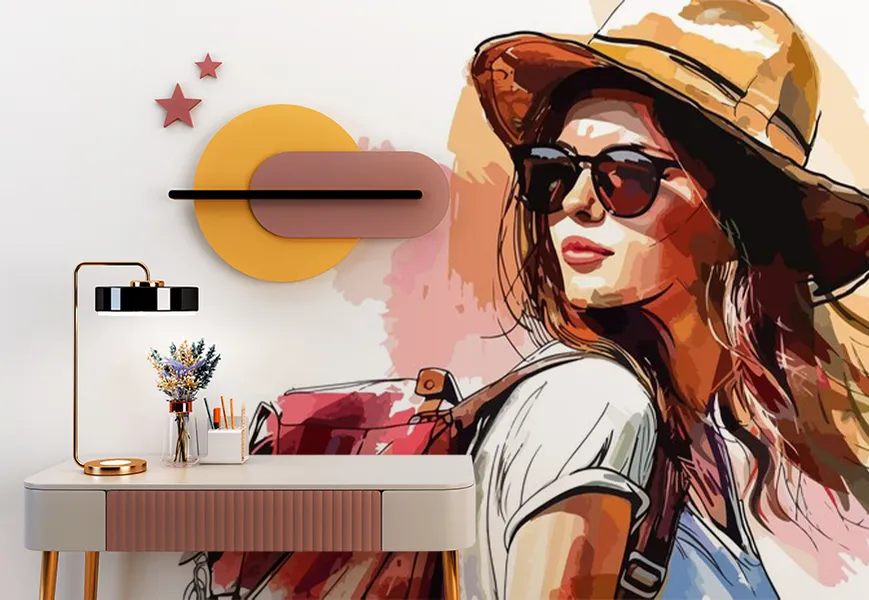 پوستر دخترانه خفن