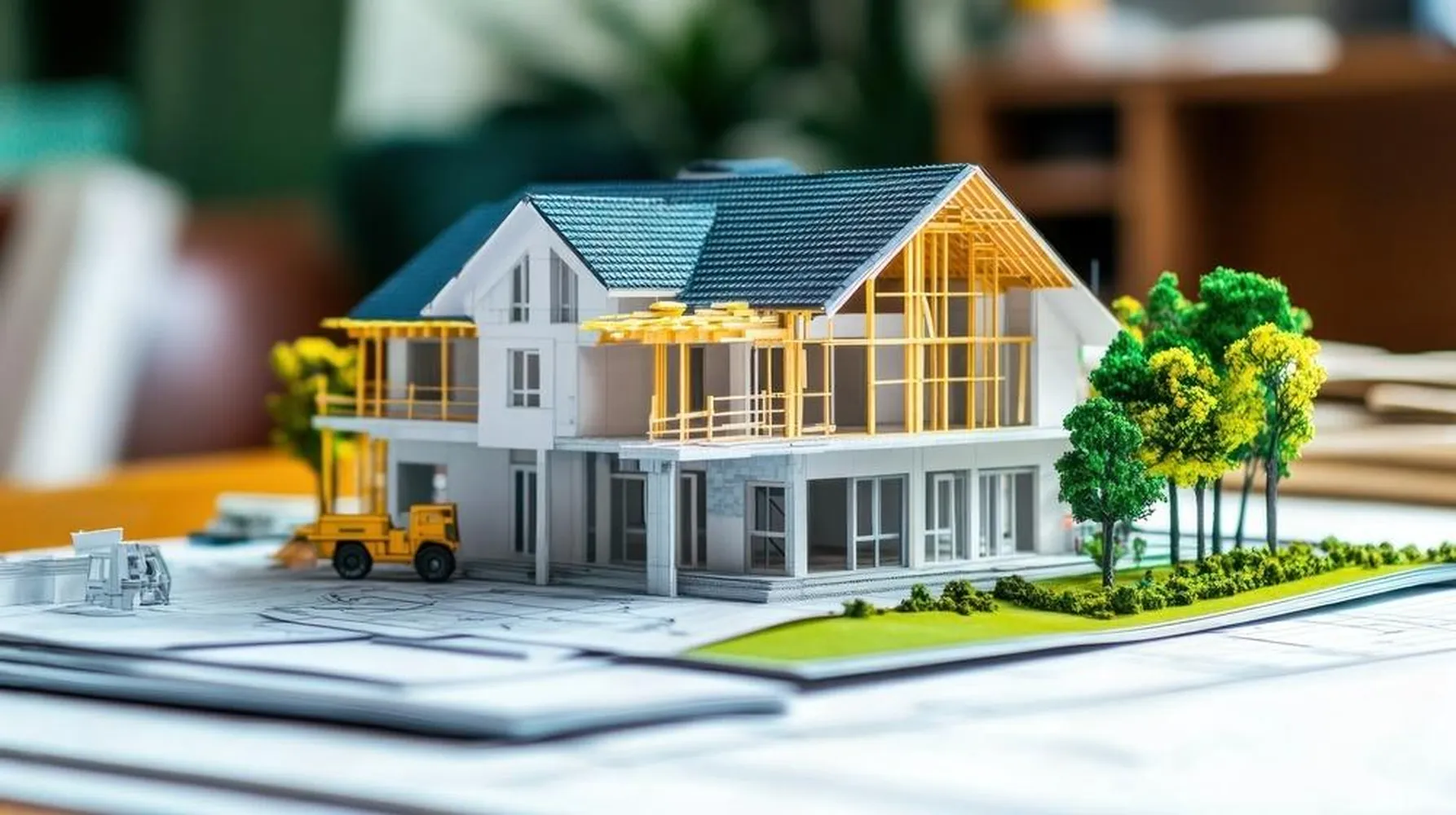 کاغذ دیواری املاک طرح ماکت