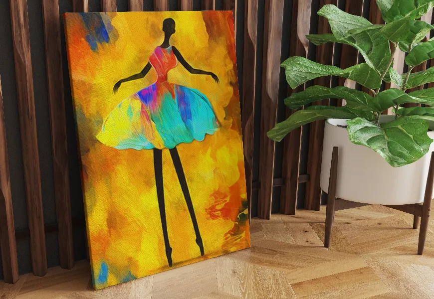 پوستر دیواری مدرن طرح رقص سماع