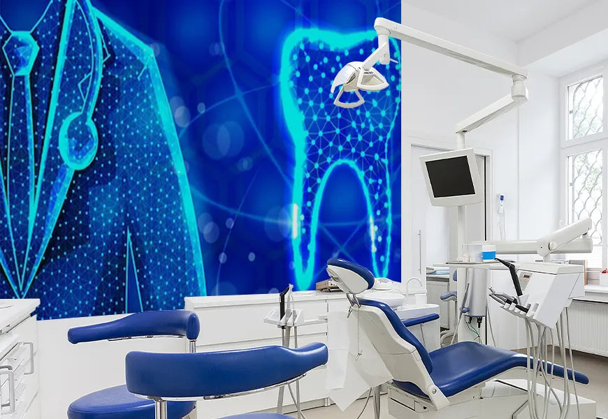پوستر 3 بعدی مطب دندانپزشکی