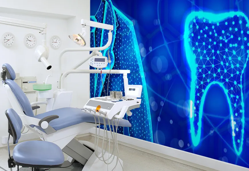 پوستر 3 بعدی مطب دندانپزشکی