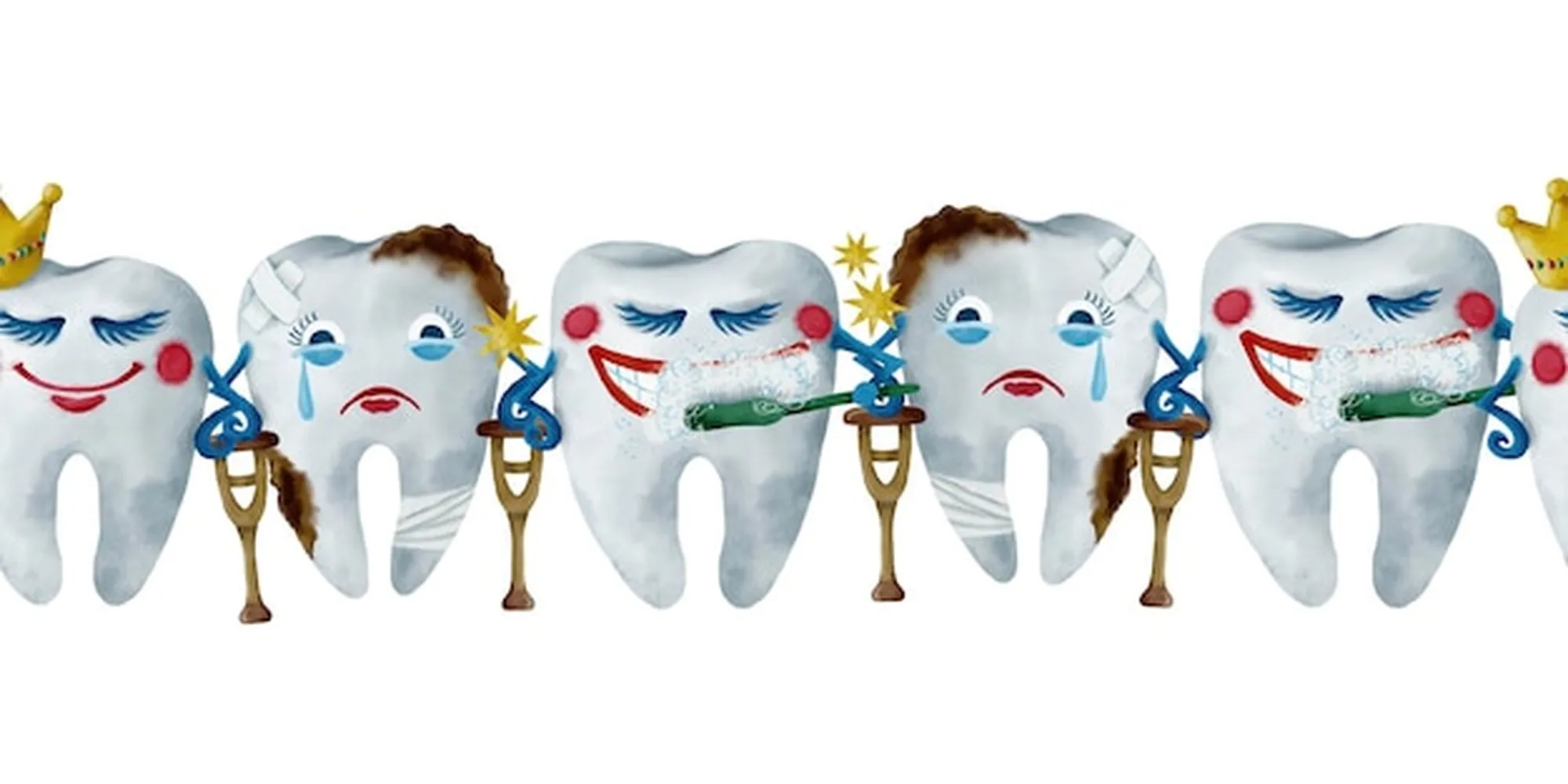 پوستر آموزشی طرح مطب دندانپزشکی کودکان