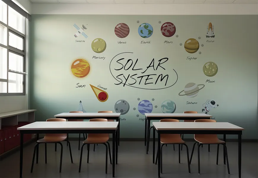 پوسترسه بعدی طرح منظومه شمسی