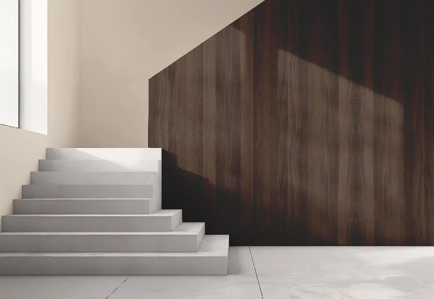 پوستر سه بعدی طرح چوب راه راه