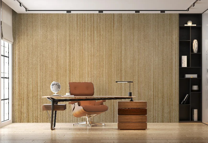 کاغذ دیواری طرح چوب روشن