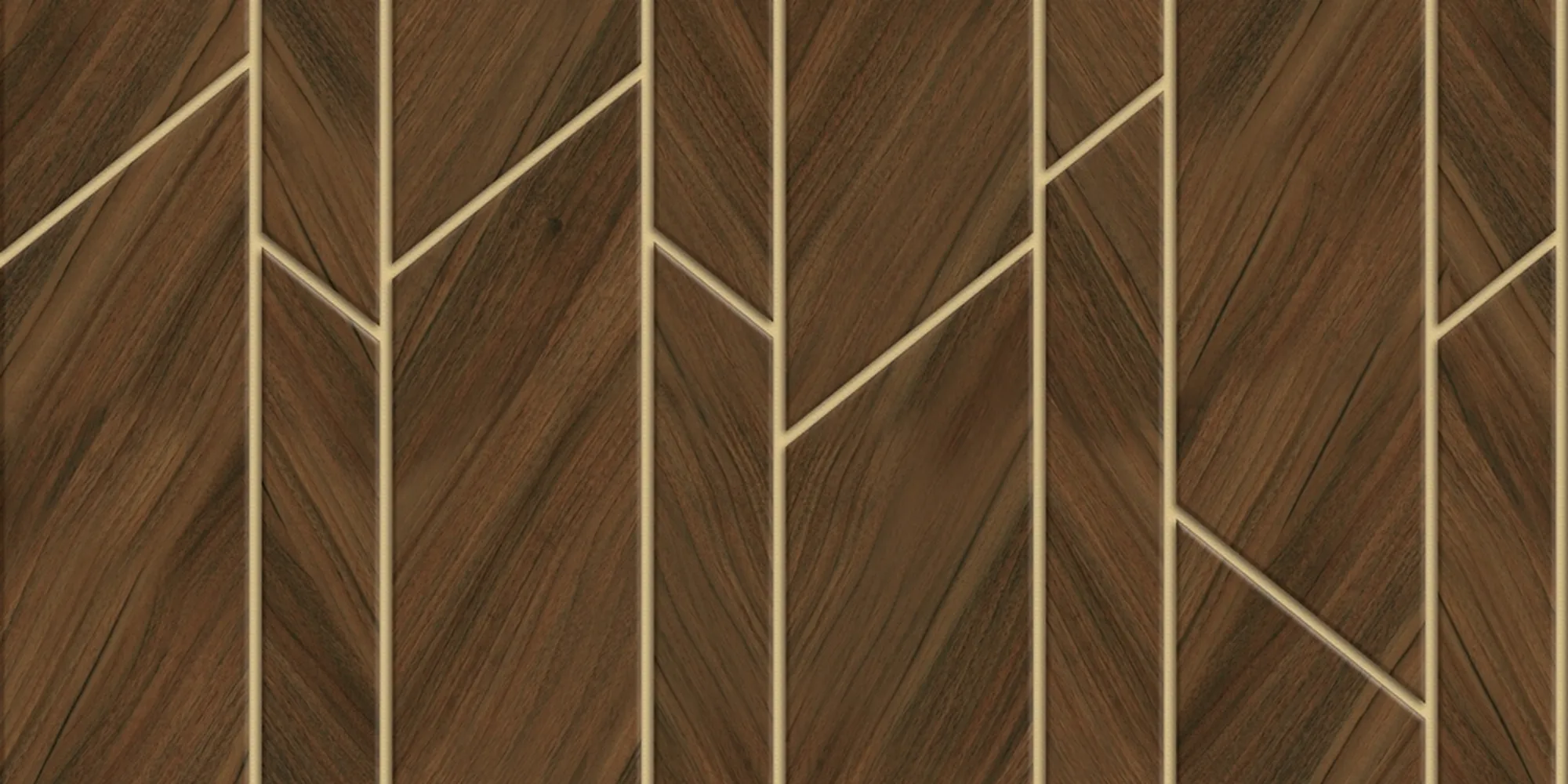 کاغذ دیواری چوبی طرح هندسی