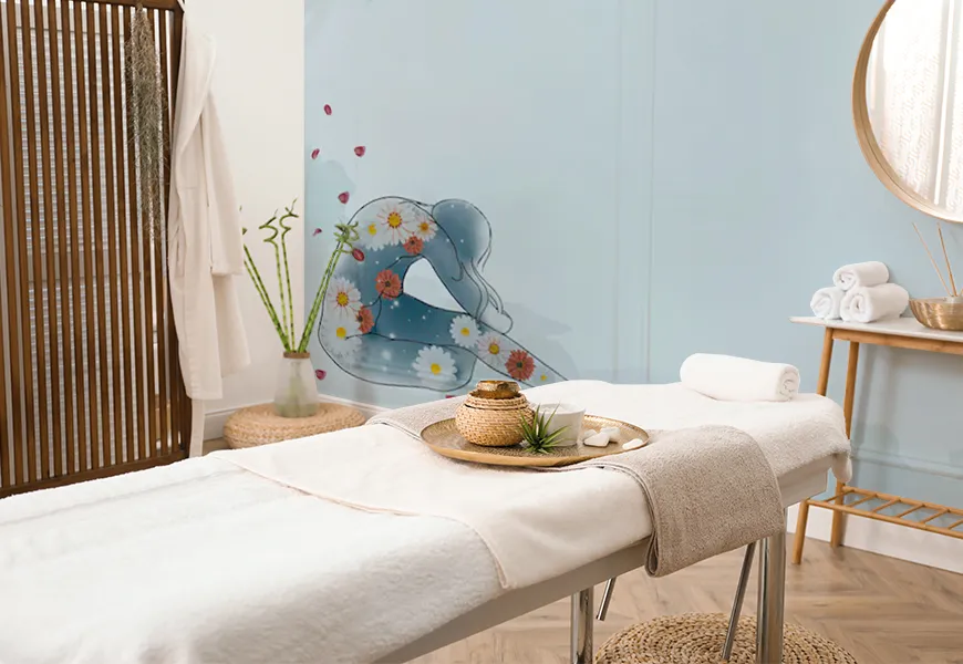 پوستر 3 بعدی طرح فیزیوتراپی