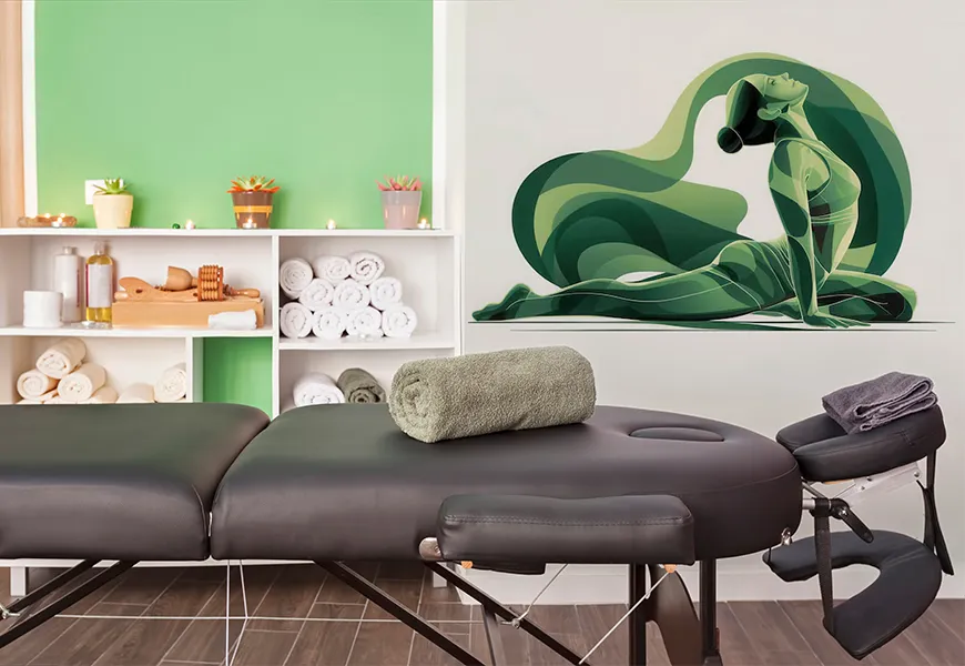 پوستر سه بعدی طرح فیزیوتراپی