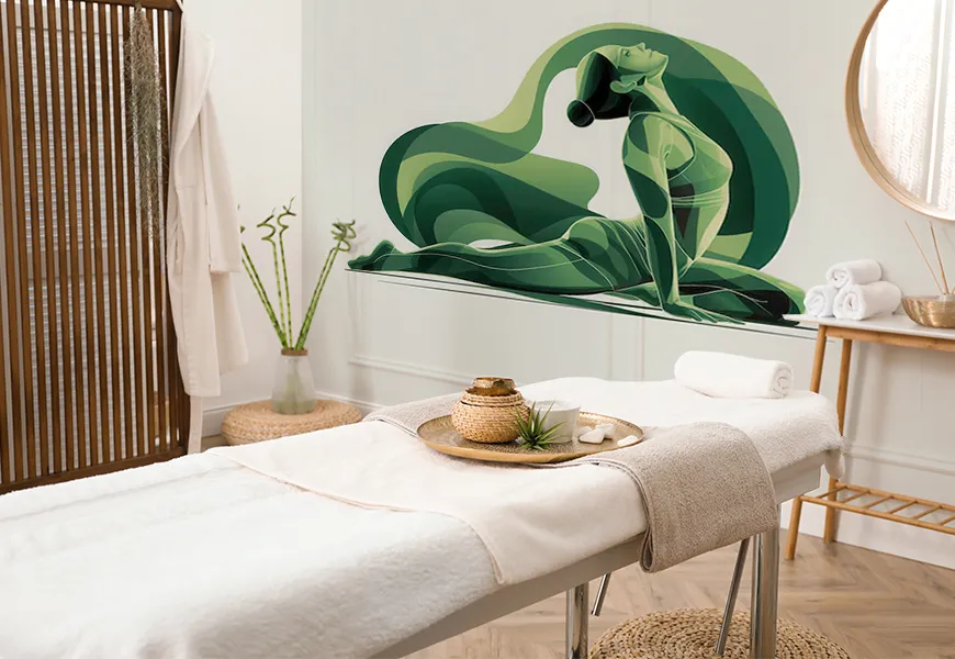 پوستر سه بعدی طرح فیزیوتراپی