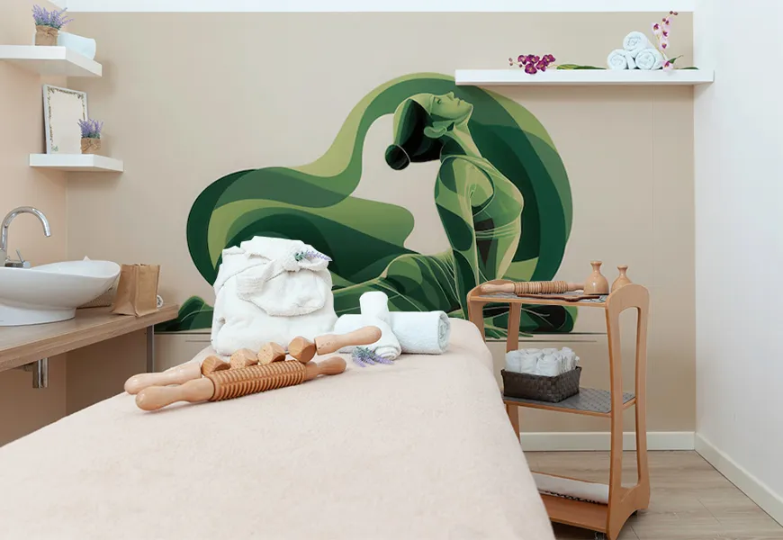 پوستر سه بعدی طرح فیزیوتراپی