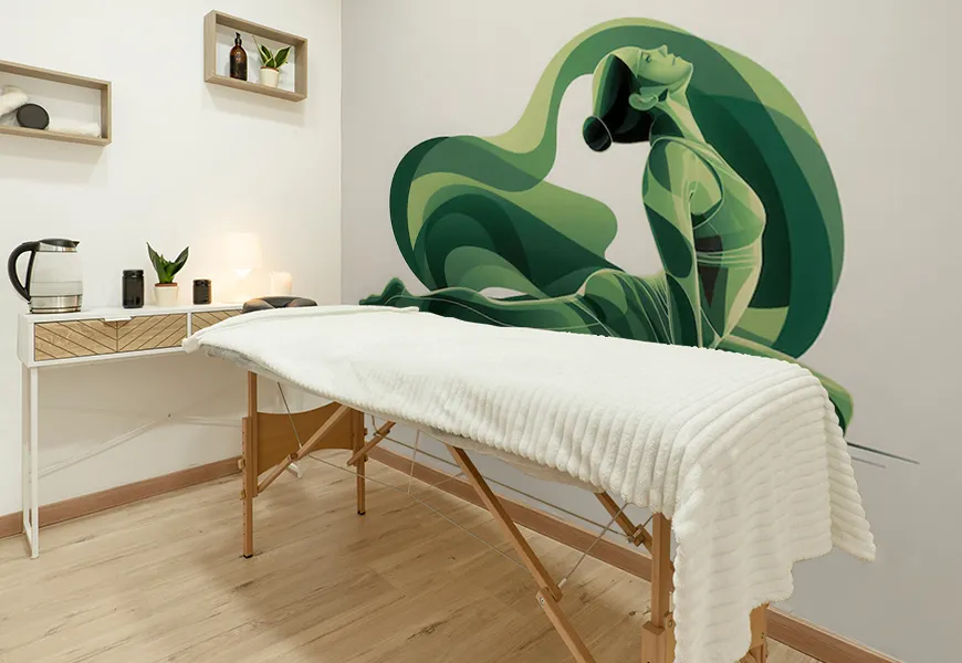 پوستر سه بعدی طرح فیزیوتراپی