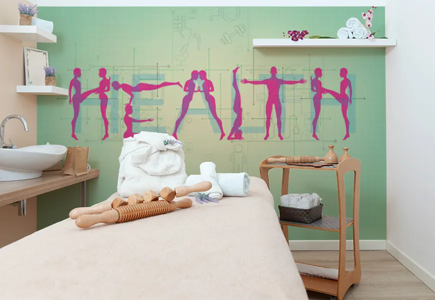 پوستر دیواری طرح فیزیوتراپی