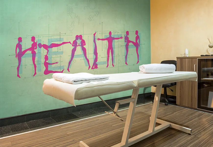 پوستر دیواری طرح فیزیوتراپی