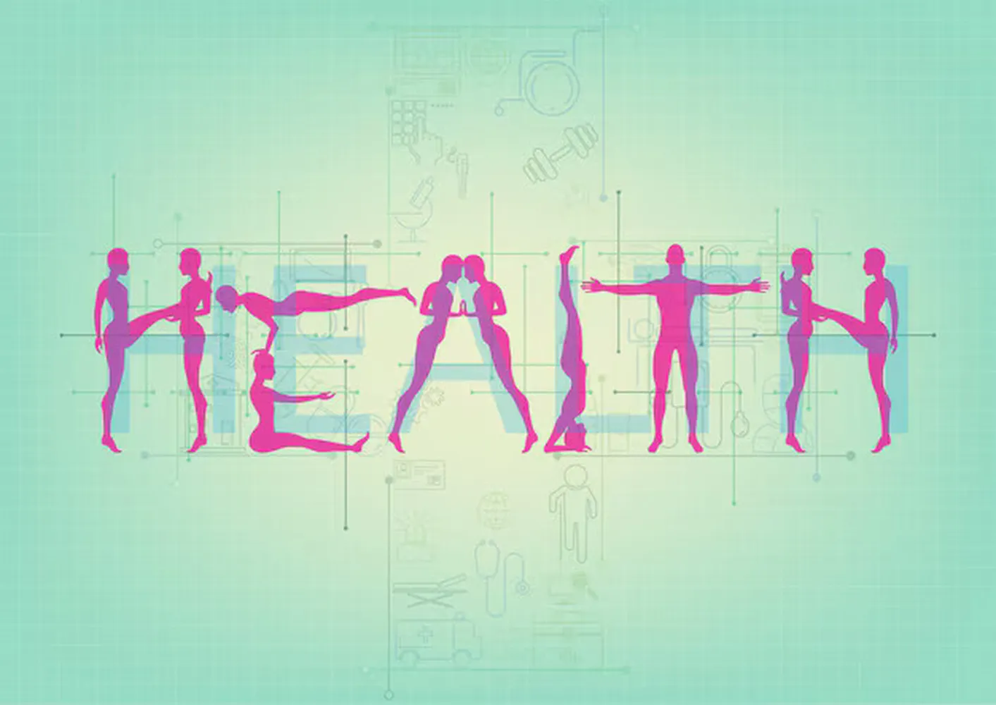 پوستر دیواری طرح فیزیوتراپی