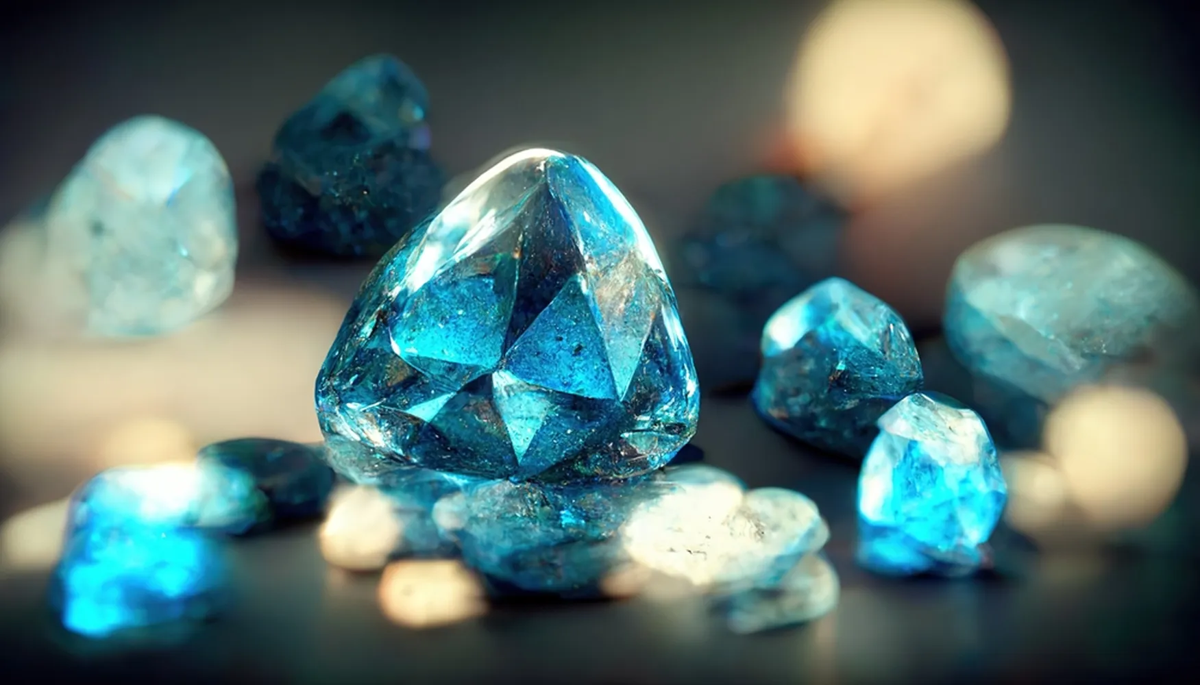 پوستر سه بعدی خاص طرح الماس