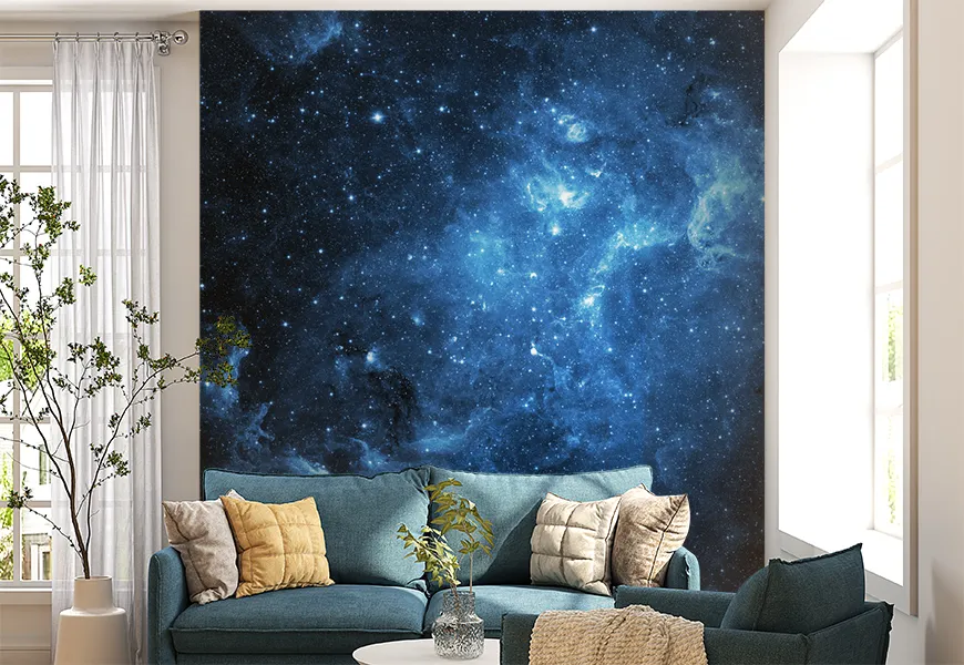 کاغذ دیواری کلاژ کهکشان