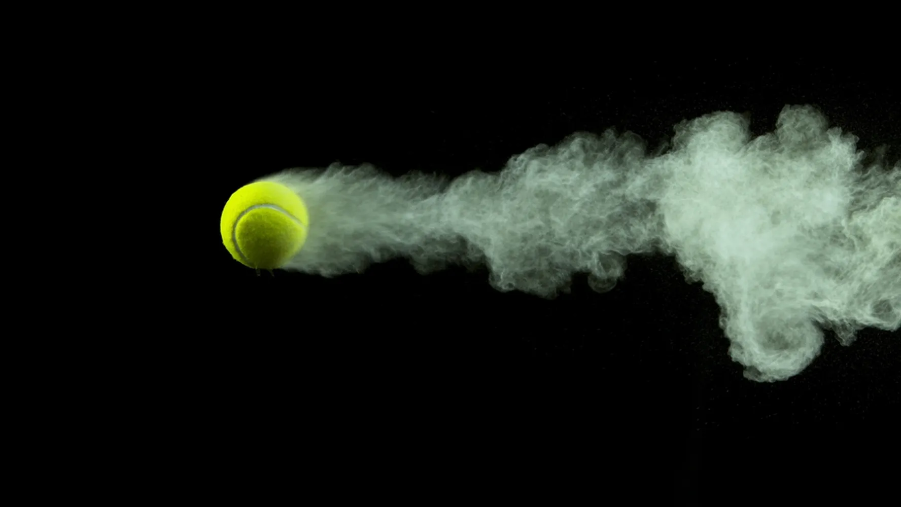 پوستر سه بعدی ورزشی طرح توپ تنیس