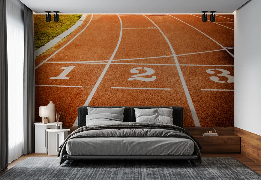 پوستر ورزشی برای اتاق خواب طرح دو میدانی