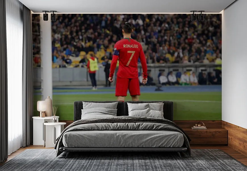 پوستر ورزشی برای اتاق خواب طرح مسابقه فوتبال