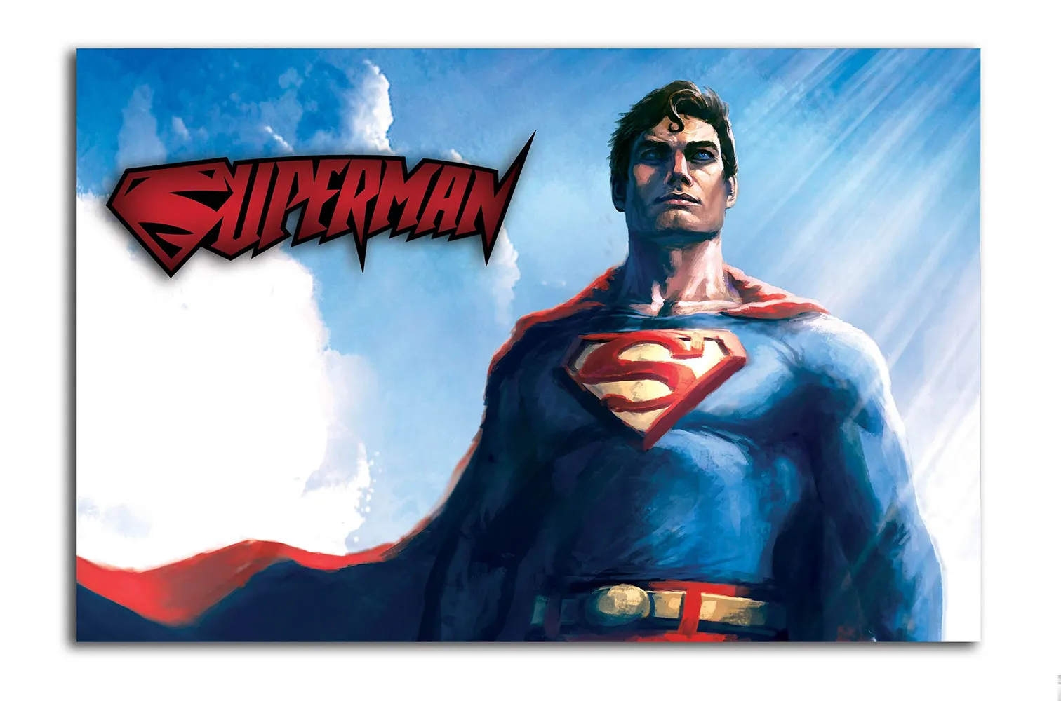 پوستر برای اتاق پسرانه طرح نقاشی سوپرمن