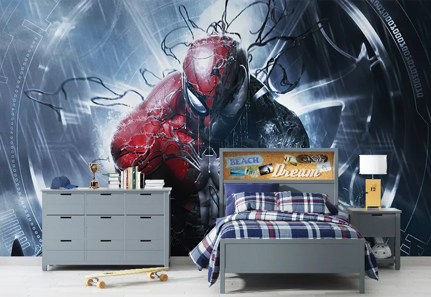 پوستر برای اتاق پسر طرح پوستر فیلم مرد عنکبوتی