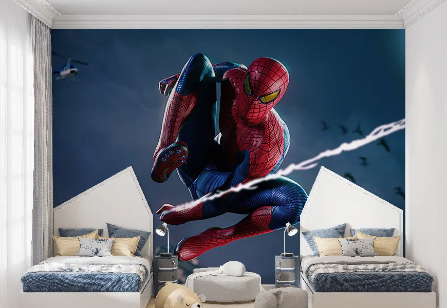 پوستر اتاق پسر طرح مرد عنکبوتی شگفت انگیز