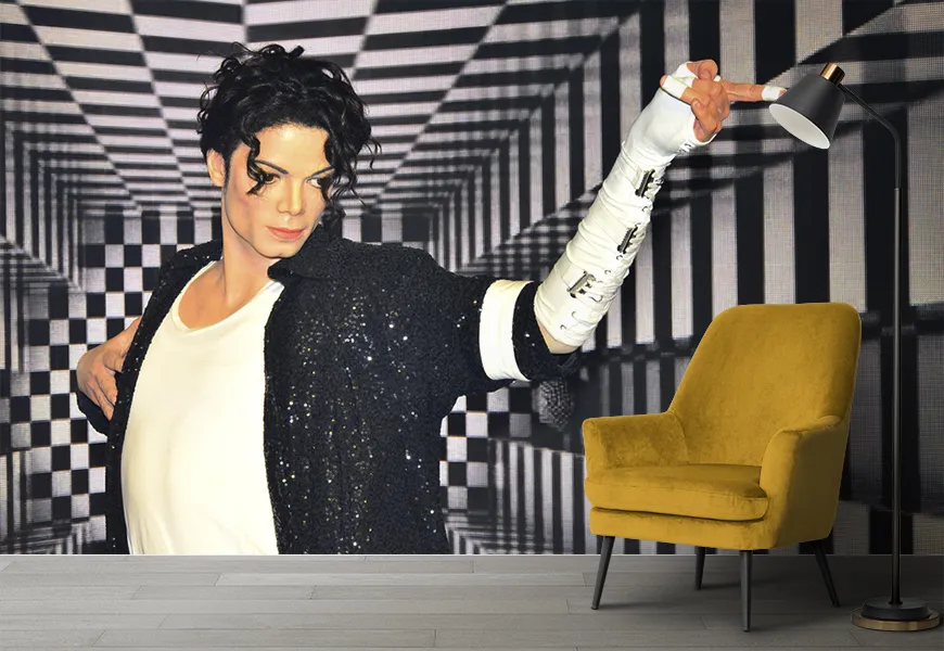 پوستر دیواری 3 بعدی طرح رقص مایکل جکسون