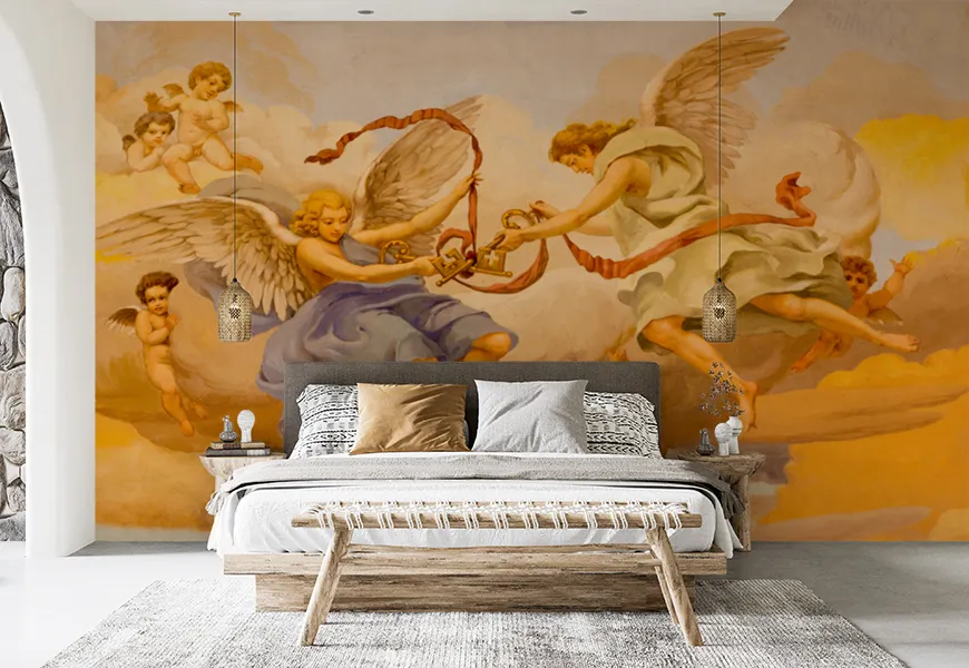 کاغذ دیواری 3 بعدی فرشته نماد رجیو امیلیا ایتالیا
