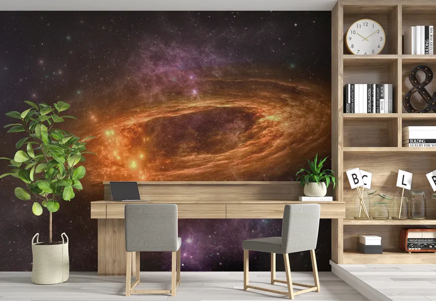 پوستر دیواری طرح فضای انفجار کهکشان
